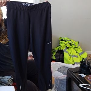 Nike dri fit tight fit running pants